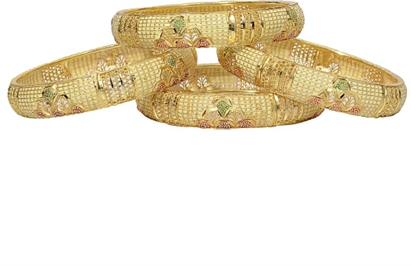MANSIYAORANGE Alloy Gold-plated Bangle SetSize: 2-6, 2-8Type: Bangle SetIdeal - Golden