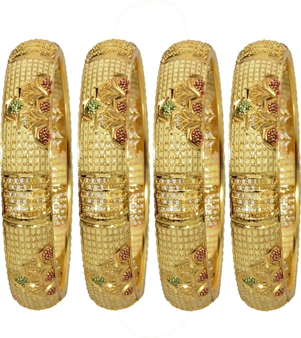 MANSIYAORANGE Alloy Gold-plated Bangle SetSize: 2-6, 2-8Type: Bangle SetIdeal - Golden