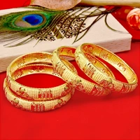 MANSIYAORANGE Alloy Gold-plated Bangle SetSize: 2-6, 2-8Type: Bangle SetIdeal - Golden