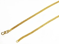 Khushal Stylish & Trendy Most Popular Beautiful Design Golden light Gold Plated Chain (22 Inch) Gold-plated Plated Brass ChainColor: GoldIdeal For: Boys, Men, Girls - Golden