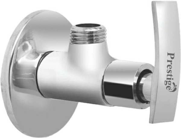 Prestige Passion Angle Cock Angle Cock Chrome Finishing Bathroom & Kitchen Tap with Flange Bib Tap Faucet Angle Cock FaucetColor: SilverType: Angle Cock, Handle ControlledMade of: BrassSuitable For: Bathroom,KitchenWall Mount Installation TypeInclusions: 1x Passion Angle Cock7 Days Return Policy, No questions asked. - CP