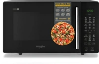 Whirlpool 20 L Convection Microwave OvenColor: Black20 LConvection : Can be used for baking along with grilling, reheating, defrosting and cookingFeather Touch : Modern, easy-to-use touch controlsChild Lock :  Ensures complete safety especially for homes with small children10 Days Replacement Policy, No questions asked.Hurry, Only a few left! - Black