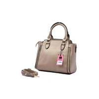 Sling Bag Solid PU Brown0040 - 25-22 cm, Brown
