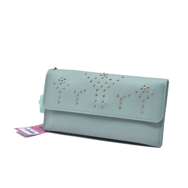 Purse-0048 -  Medium (19-10cm), Light Green