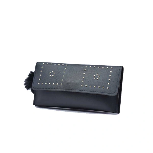 Purse-0062 - Medium (19-10cm), Black