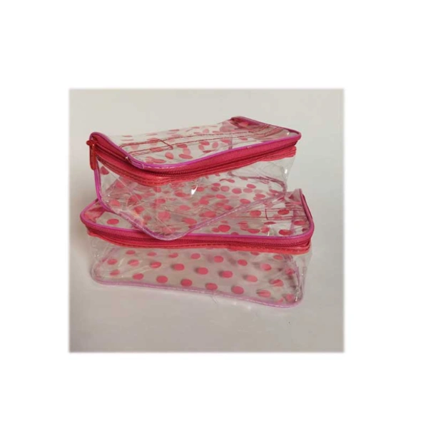 Makeup Pouch-0079 - Medium(20-14cm), Pink