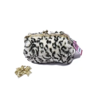 Chain Sling Bag-0030 - Medium(21-16cm), Black And White