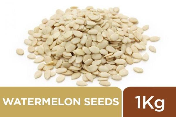 Tarbuj Seeds (Pucchakai Ginjalu) - White, 100Gm
