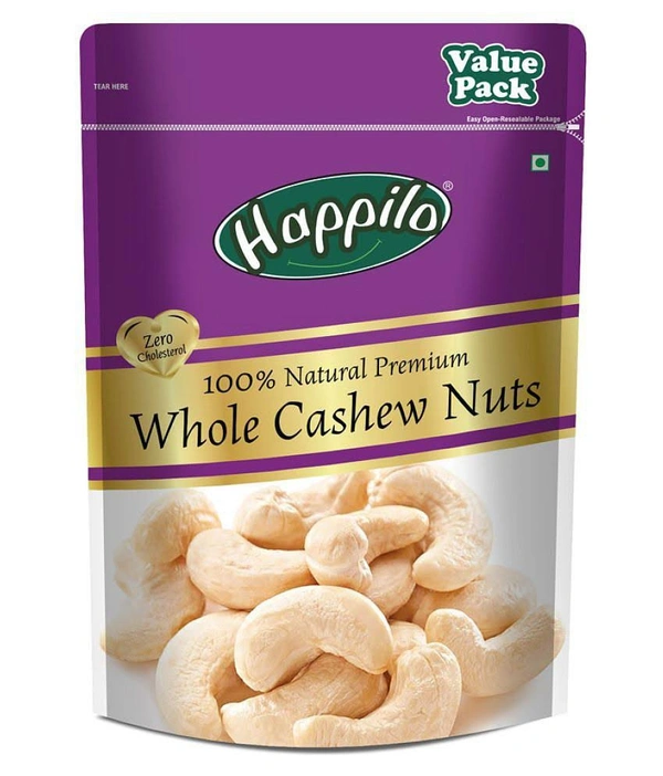 Happilo Cashew Nuts (Premium) - 500GM X 2Pac