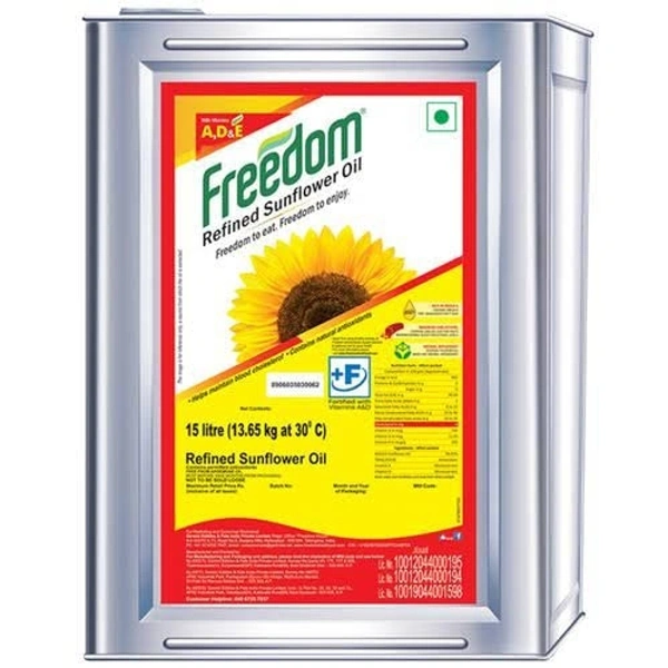 Freedom Sunflower Oil - 15Lr. Tin