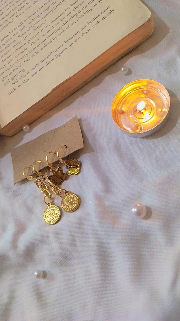 Coin Earrings combo