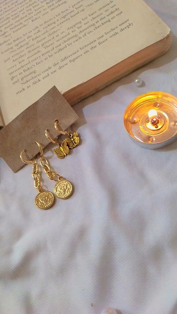 Coin Earrings combo