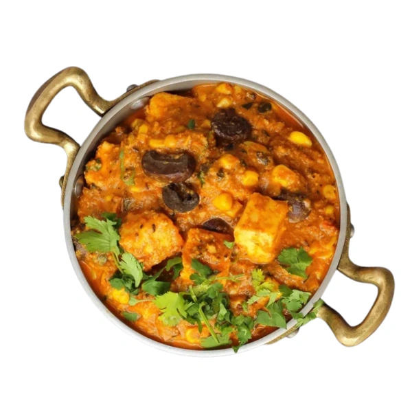 Punjabi Dhaba Mushroom Paneer