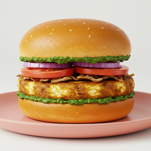 Gwalior Fast Food Center Paneer Burger