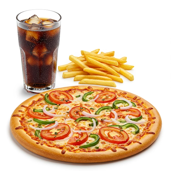 Town Pizza  OTC Pizza Combo NO. 1 – 1 Pizza, 1 Fries & 1 Cold Drink 