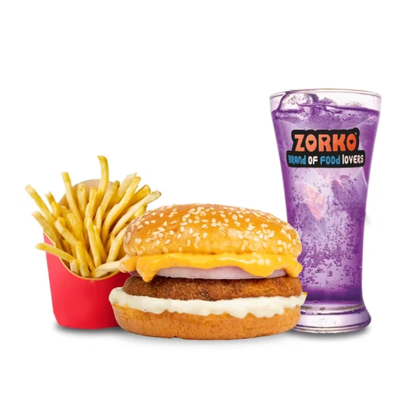 Zorko  Classic Burger + french fries + Any Mojito