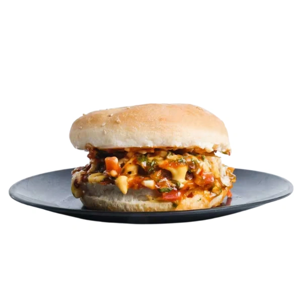 Zorko  Spicy Salsa Burger - Without Cheese Slice