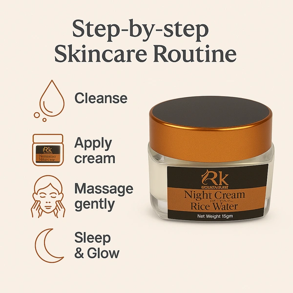 Rk Professional Korean Rice Water Night Cream