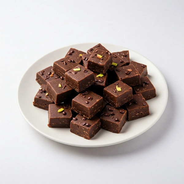 Jodhpur Misthan Bhandar Choclate Barfi - 1 Kg