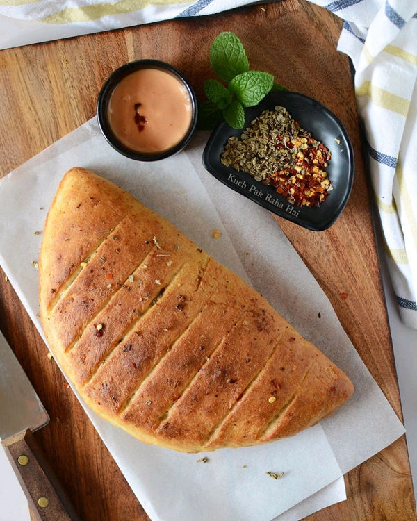 Om Bakery & Cafe Garlic Bread