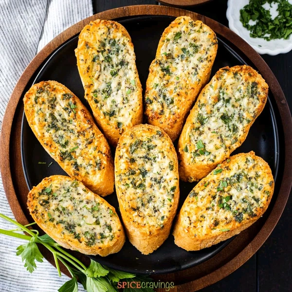 Om Bakery  & Cafe Cheese Garlic Bread