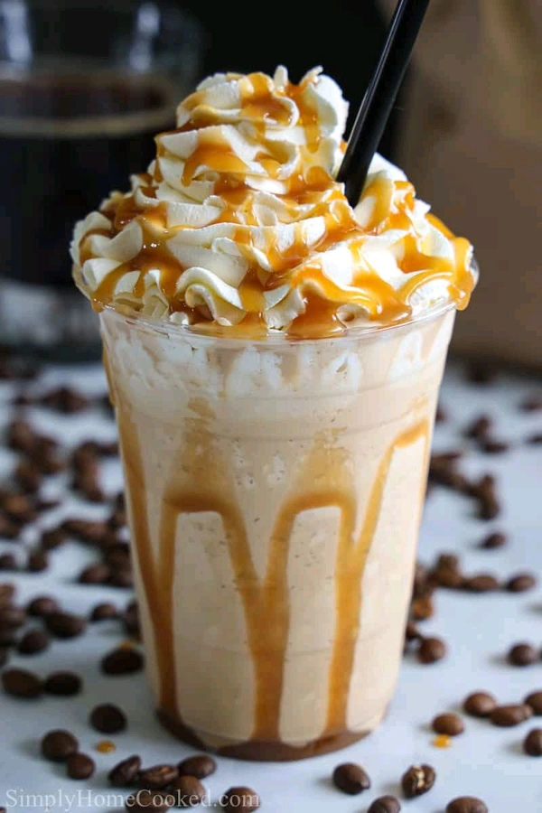 Om Bakery & Cafe Caremel Frappe