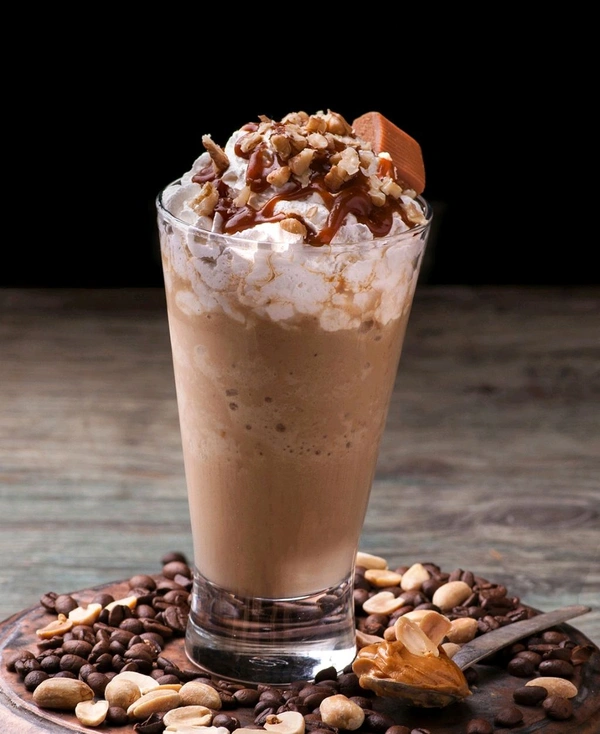 Om Bakery & Cafe Hazelnut Cold Coffee