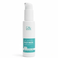 Rk professional RK Professional Daily Gentle Skin Face Wash - Niacinamide & Hyaluronic Acid | Hydrating Cleanser for Dry to Normal Skin | pH Balanced & Sulphate Free | 125ml