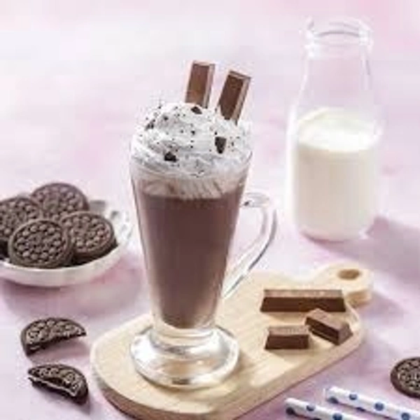 Modern Cafe Kitkat Shake with Ice Cream