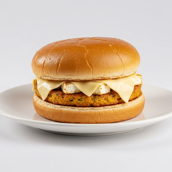 Bagwan Fast Food  Cheese Paneer Burger 