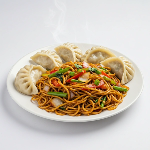 Gwalior Fast Food Center Chowmine Momos Mix