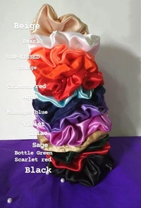 Zipper Scrunchie - Sage, M