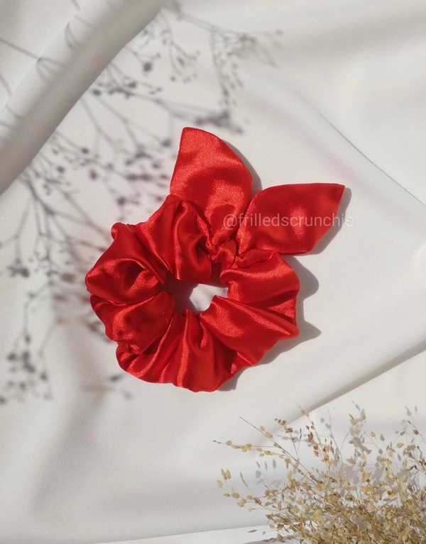 Bunny Ears Scrunchie - Midnight Blue, M