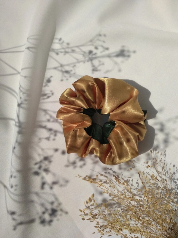 Dual Satin Scrunchie - Medium