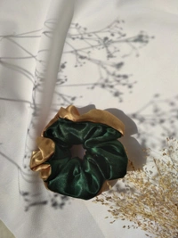 Dual Satin Scrunchie - Medium