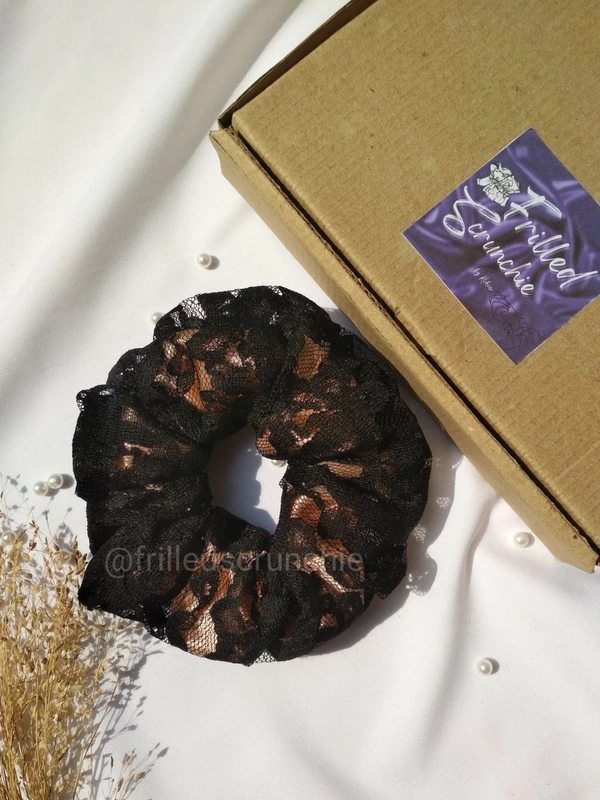 Mimosa Double Layer Scrunchie