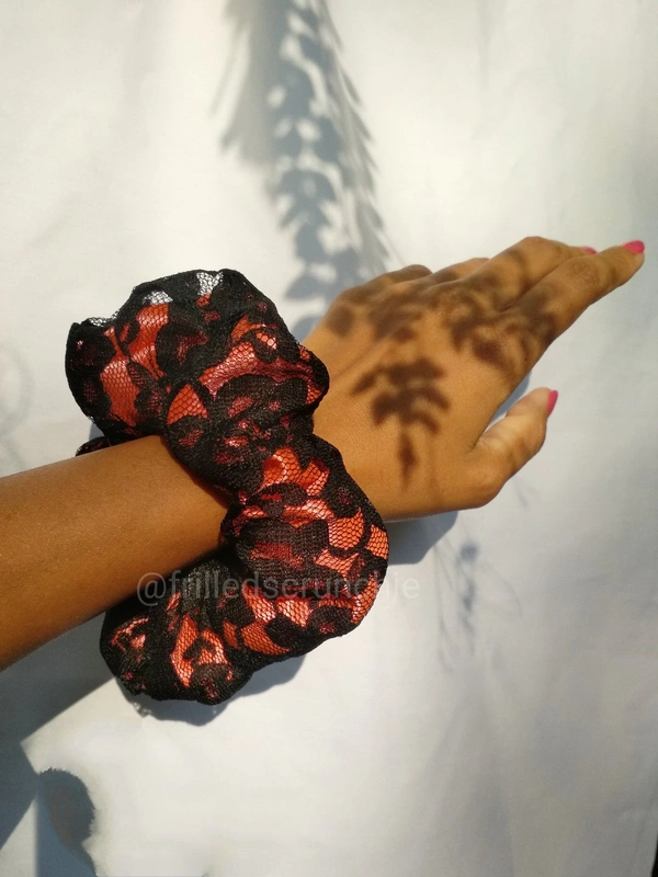 Sun-kissed Double Layer Scrunchie