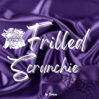 Frilled Scrunchie - Logo