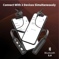 U&I Crash 30Hrs MusicTime WirelessNeckband with Call Vibration Alert Bluetooth Headset - black, use coupon code "BTFLAT80" to get ₹80 discount, within 5 to 8 days, 7 days replacement from delivery