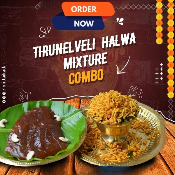 Tirunelveli Halwa + Mixture Combo - 450gm