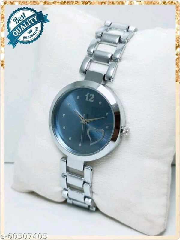 Gril Analog Watçh Blue Lite
