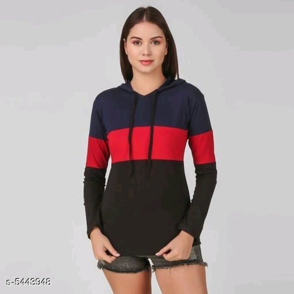 Girls Hoddie Multiple Colours - red , Xxl