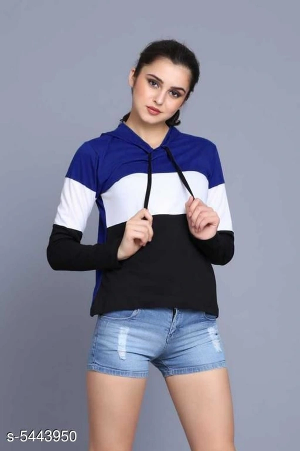 Girls Hoddie Multiple Colours - blue , xxl