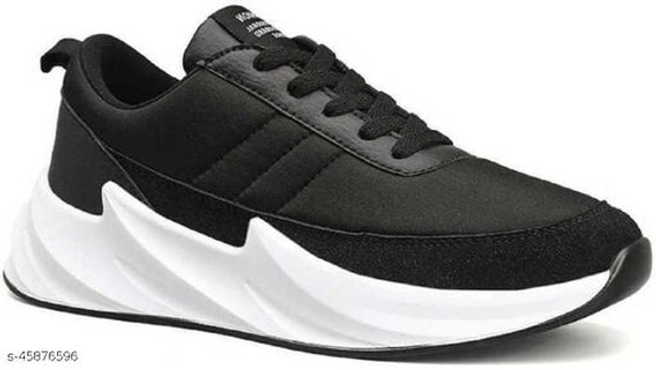 NICKY black Shark Shoes For Man - 8