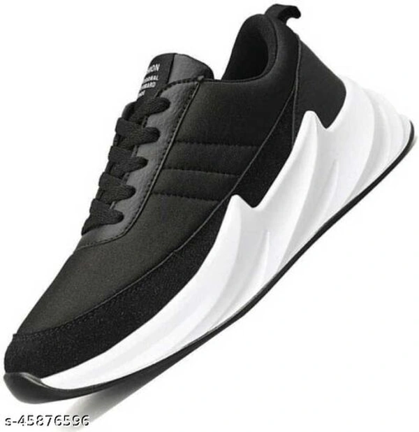 NICKY black Shark Shoes For Man - 8