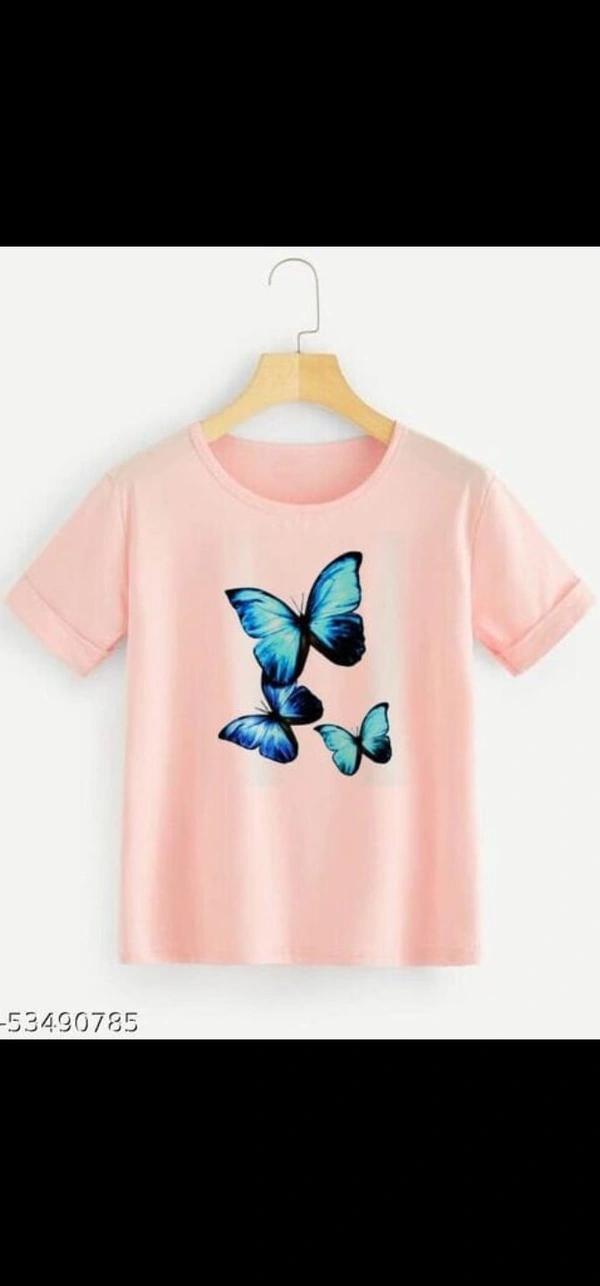 Cotton T-shirt For Woman - white, X