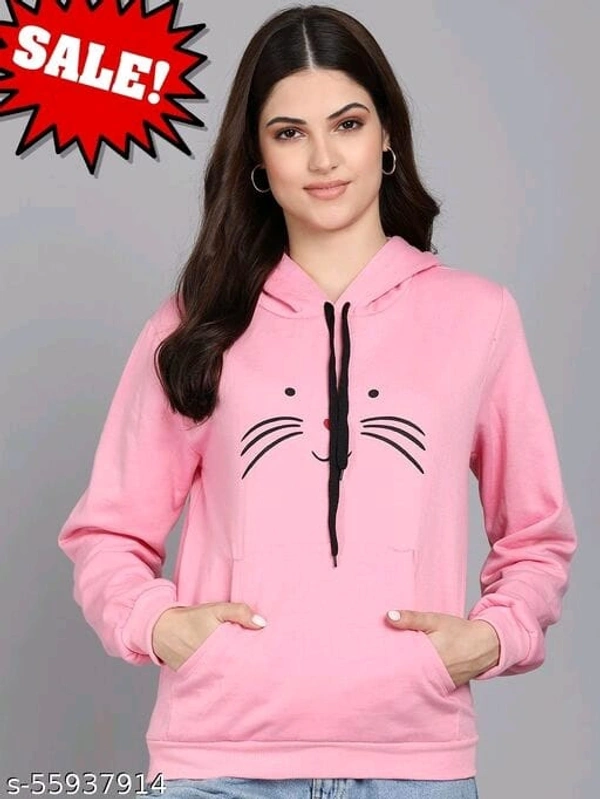 Hoodie For Girls SALE Pink Ctat - m