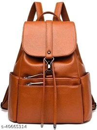 Women PU Backpack - free size