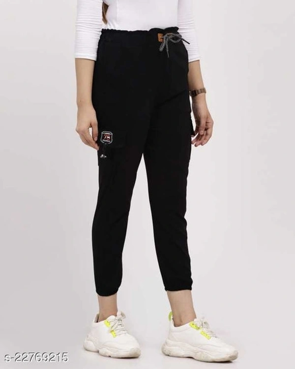 Girl's Black Cargo - 34