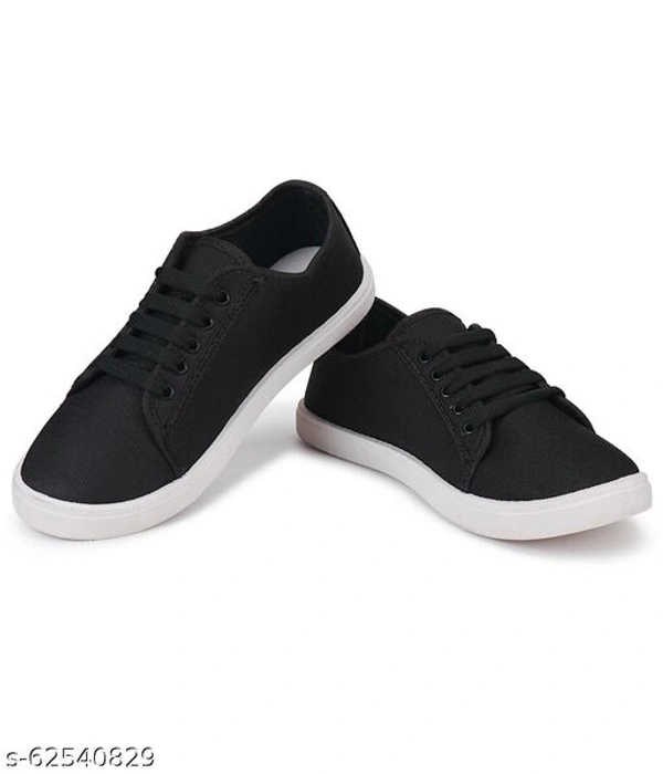 Girl's Black Sneakers  - ind 8